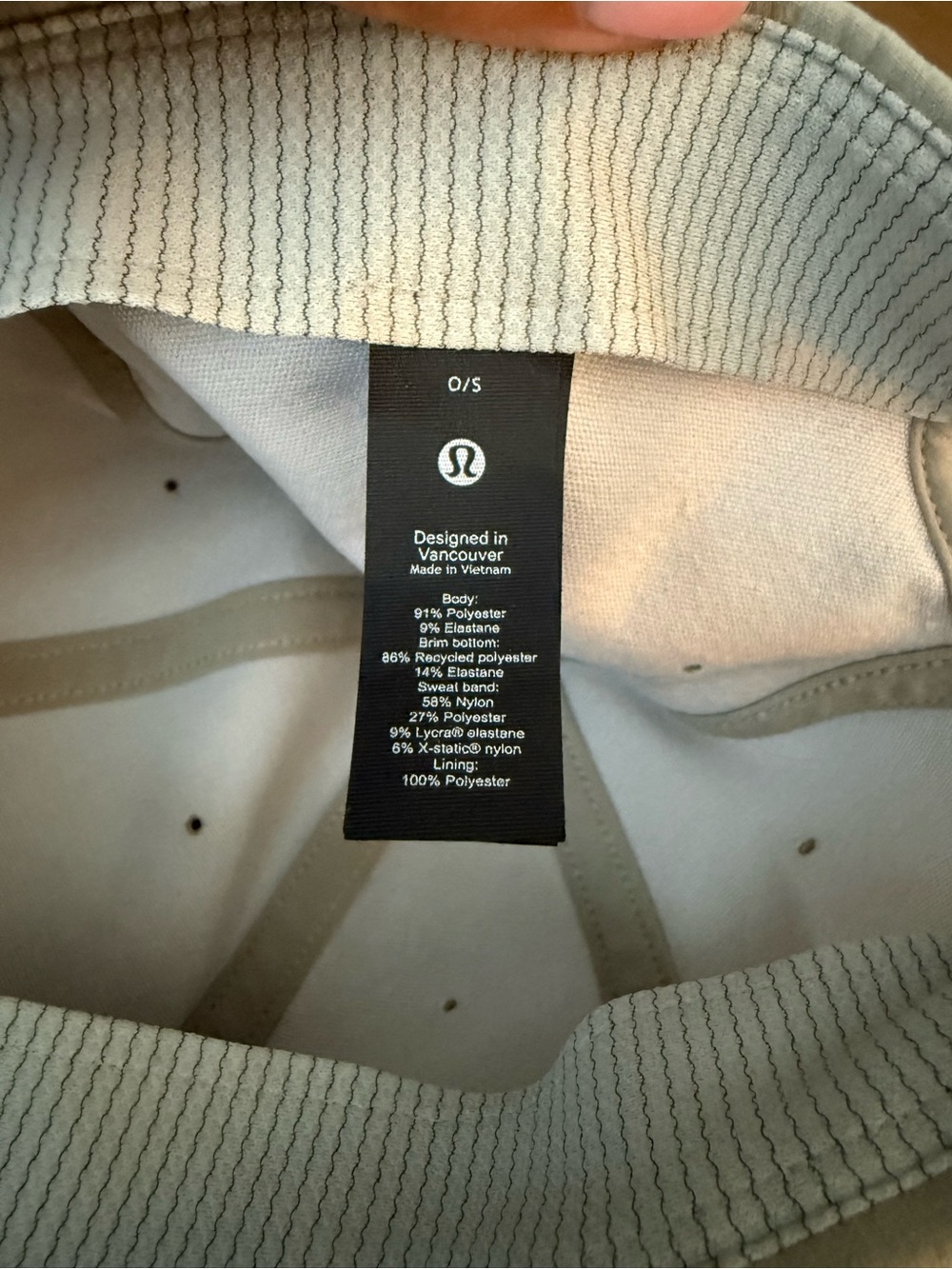 Lululemon Days Shade Ball Cap in Raw Linen (OS) - Picture 5 of 7